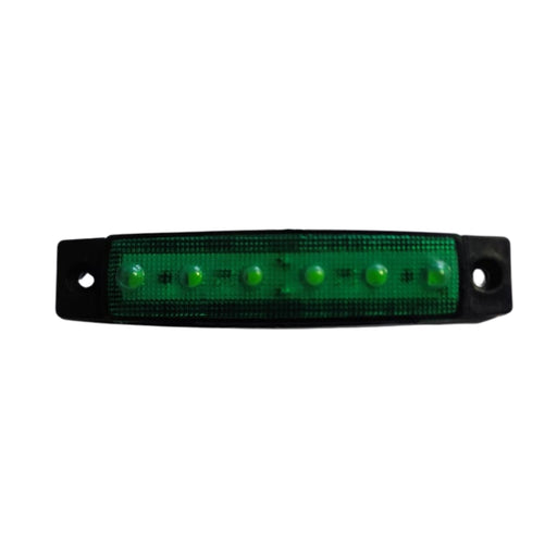 DC8348 STICKER TYPE GREEN LED SIDE MARKER LIGHT 12V/24V