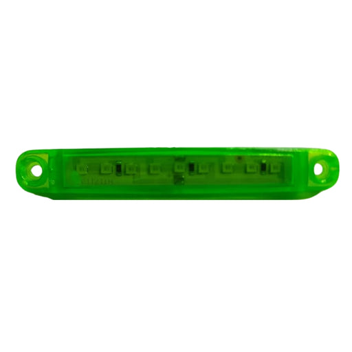 DC8348 SCROW TYPE GREEN LED SIDE MARKER LIGHT 24V