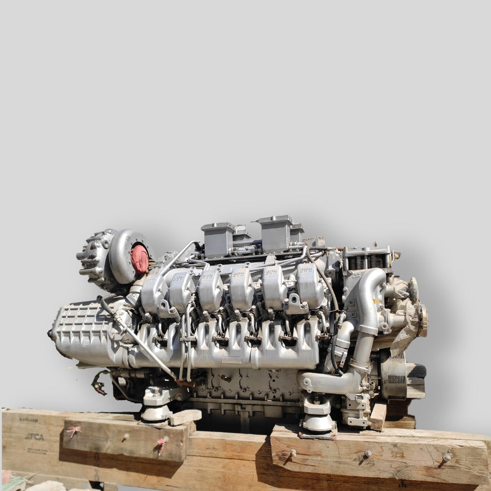 MTU ENGINE DIESELMOTOR USED 12V 4000 / MTU 12V400           MOTOR NO: 526 100 303          CONSTRUCTION YEAR: 1999          PERFORMANCE: 1320 kW        SPEED: 1800 1/min