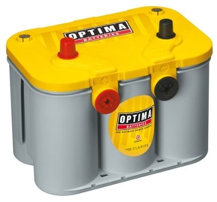 Optima Battery YTU4.2 814 254 000 8882 12 V 55 Ah YELLOW TOP