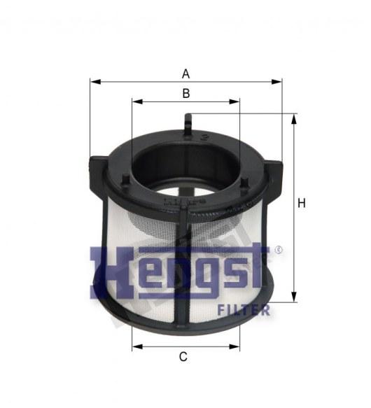 HENGST FUEL FILTER ELMT-ACTROS(MP2/3) E11S04D65-SAJID Auto Online