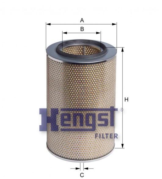 HENGST AIR FILTER ELMT-MAN(M2000) E214L-SAJID Auto Online