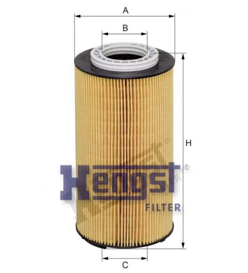 HENGST OIL FILTER ELMT-MAN(TGX) E361HD312-SAJID Auto Online